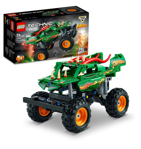 42149 LEGO® Technic Monster Jam™ Дракон™ | Sumka