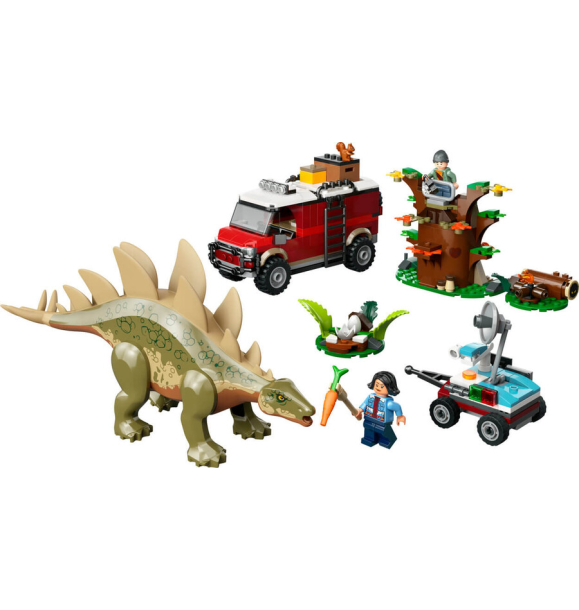 76965 LEGO® Jurassic World: Испытания динозавров: открытие стегозавра | Sumka