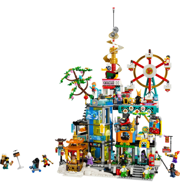 80054 LEGO® Monkie Kid Мегаполис Сити: 5 лет | Sumka