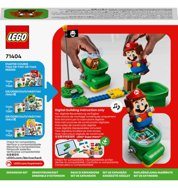 71404 LEGO Super Mario™: Дополнительный набор «Обувь Гумбы» | Sumka