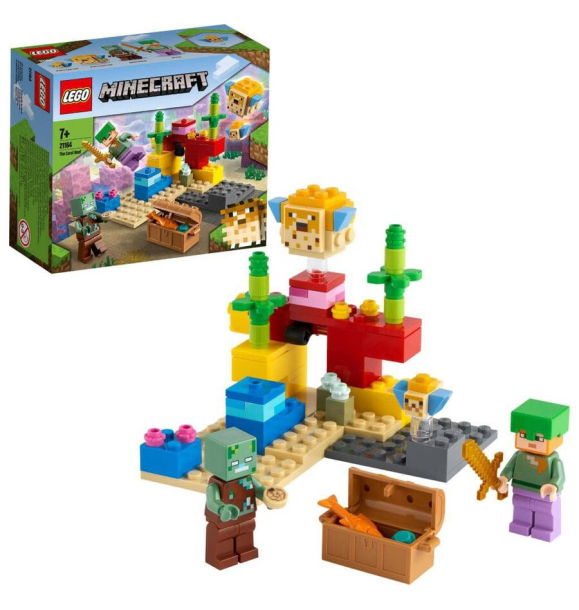 21164 LEGO® Minecraft™ Коралловый риф | Sumka