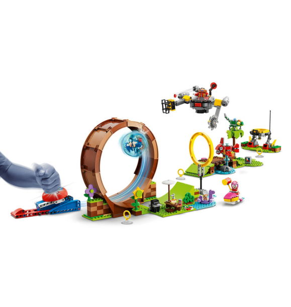 76994 LEGO® Sonic Sonic Green Hill Zone Circle Препятствие | Sumka