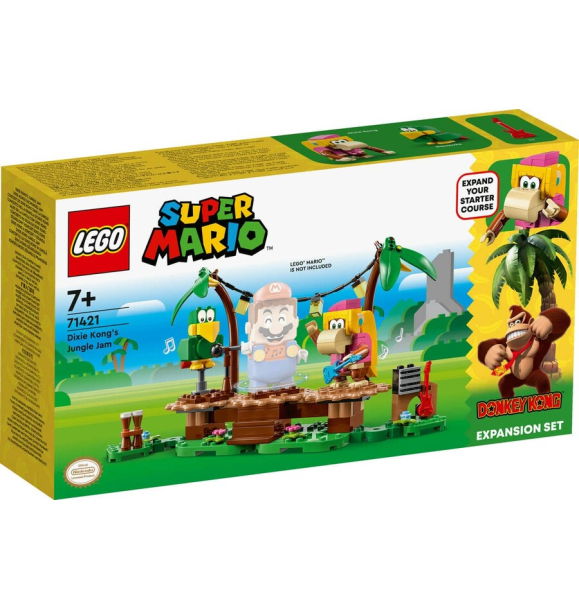 71421 Дополнительный набор LEGO® Super Mario «Концерт Дикси Конг в джунглях» | Sumka