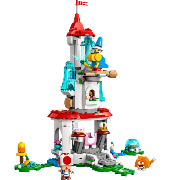 71407 LEGO Super Mario™ Персиковый костюм кота и дополнительный набор «Ледяная башня» | Sumka