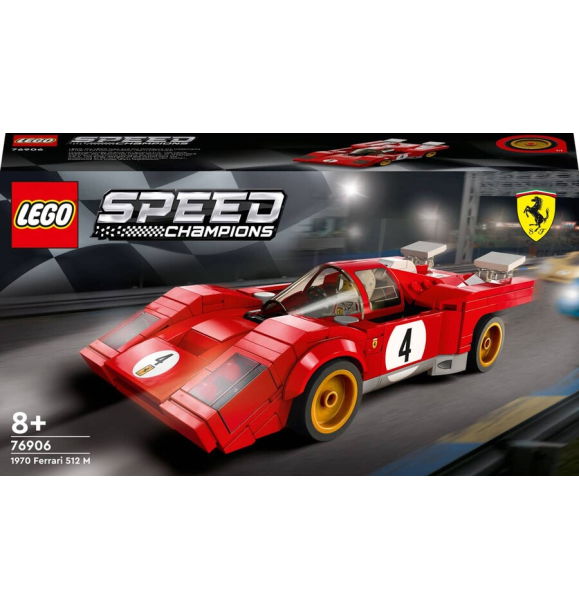 76906 LEGO Speed Champions Ferrari 512 M 1970 года | Sumka