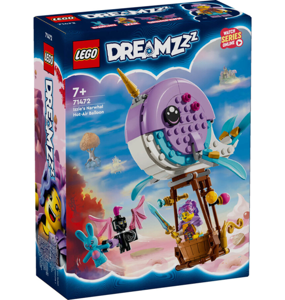 71472 LEGO® DREAMZzz Воздушный шар Нарвал Иззи | Sumka