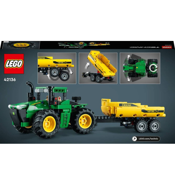 42136 LEGO® Technic Полноприводной трактор John Deere 9620R | Sumka