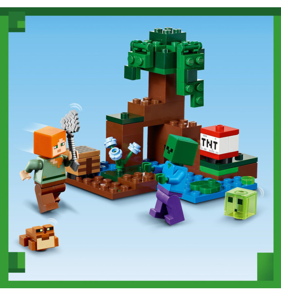 21240 LEGO® Minecraft® Болотное приключение | Sumka