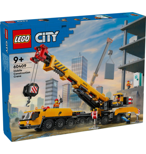 60409 Желтый мобильный строительный кран LEGO® City | Sumka