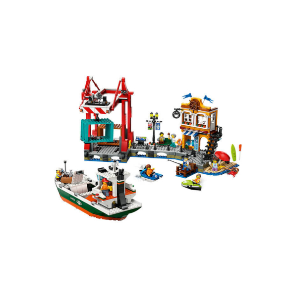 60422 LEGO® City Порт с грузовым кораблем | Sumka