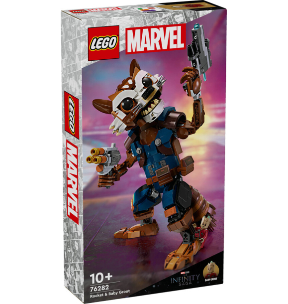 76282 LEGO® Marvel Ракета и малыш Грут | Sumka