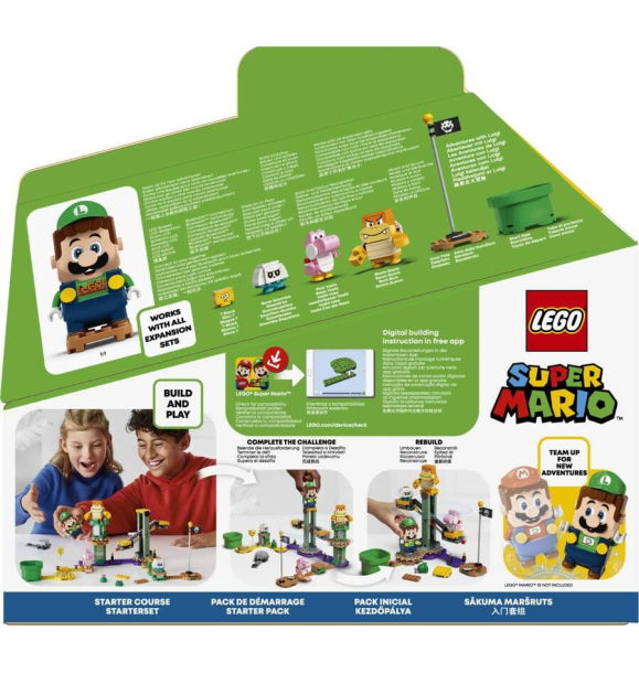 71387 Начальный набор LEGO® Super Mario™ Adventure с Луиджи | Sumka