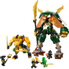 71794 LEGO® NINJAGO Роботы команды ниндзя Ллойда и Арина | Sumka