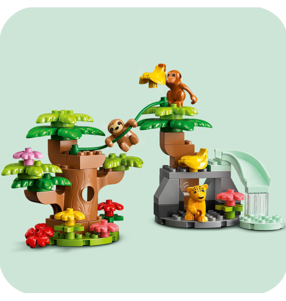 10973 LEGO® DUPLO® Дикие животные Южной Америки | Sumka