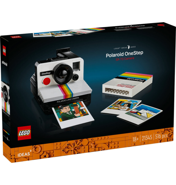 21345 LEGO® Ideas Камера Polaroid OneStep SX-70 | Sumka