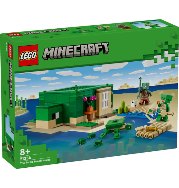 21254 LEGO® Minecraft Пляжный домик «Черепаха» | Sumka