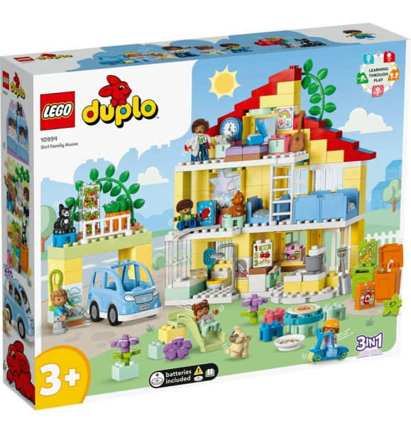 10994 Семейный дом «3 в 1» LEGO® DUPLO | Sumka