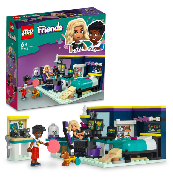 41755 LEGO® Friends Комната Новы | Sumka