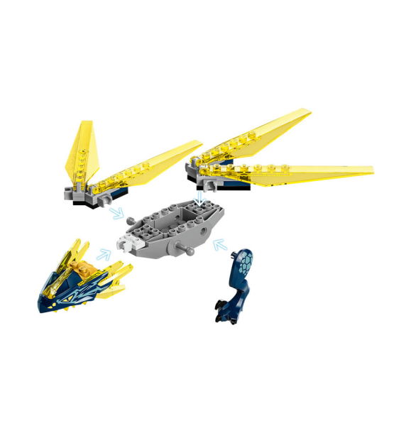 71798 LEGO® NINJAGO Битва дракончиков Нии и Арина | Sumka