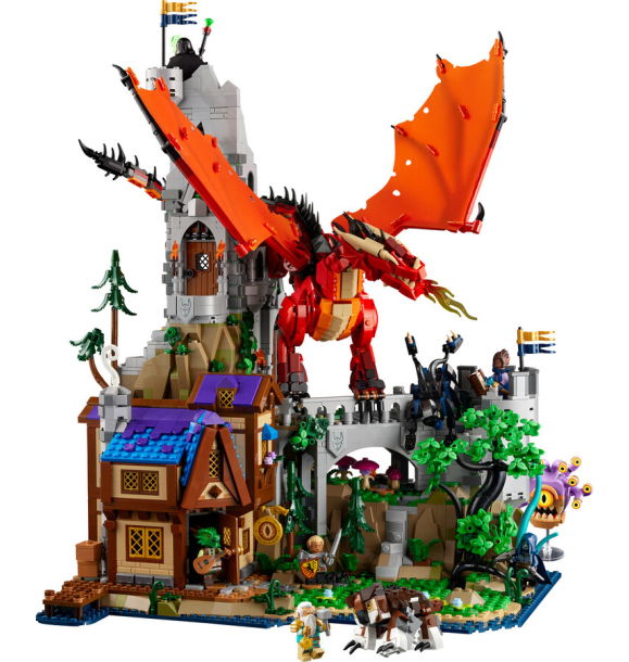 21348 LEGO® Ideas Dungeons & Dragons: История о красном драконе | Sumka