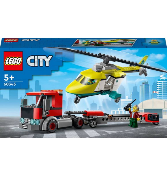 60343 Транспортный спасательный вертолет LEGO City | Sumka