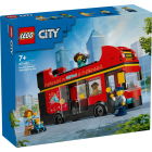 60407 Красный двухэтажный экскурсионный автобус LEGO® City | Sumka