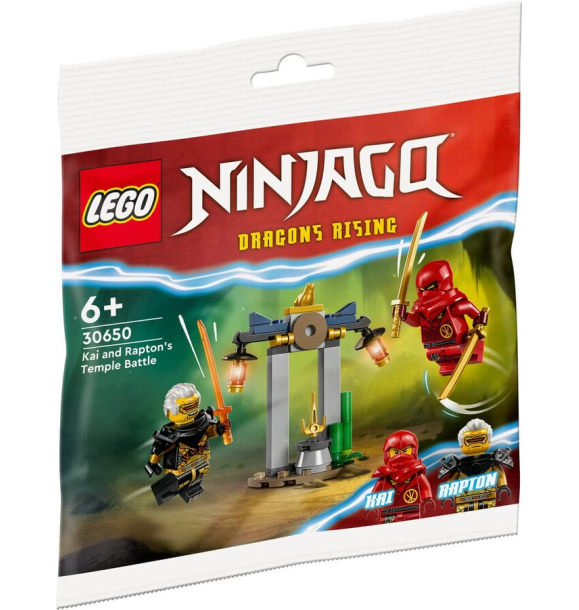 30650 LEGO® NINJAGO Битва Кай и Рэптона в храме | Sumka