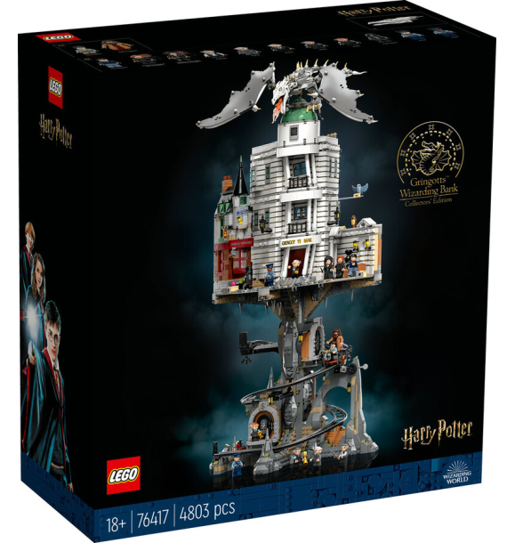 76417 LEGO® Harry Potter™ Волшебный банк Гринготтс™ — коллекционное издание | Sumka