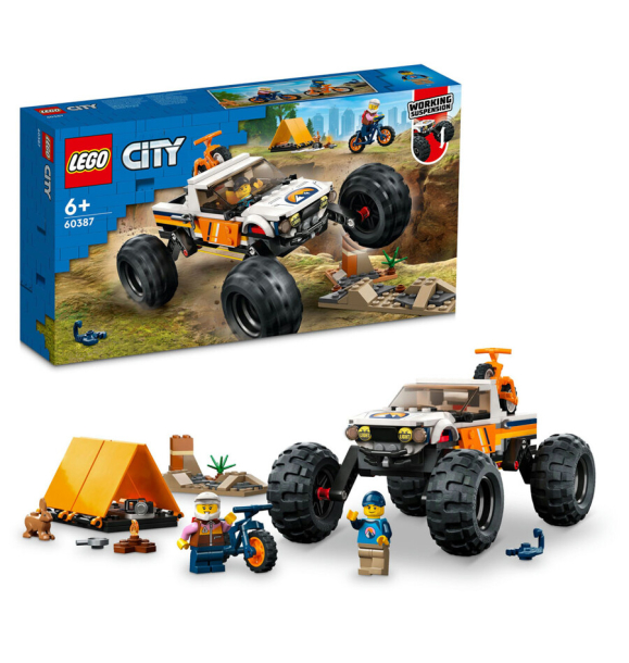 60387 LEGO® City 4x4: Приключения по бездорожью | Sumka