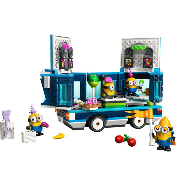 75581 Автобус для музыкальных вечеринок с миньонами LEGO® Despicable Me | Sumka