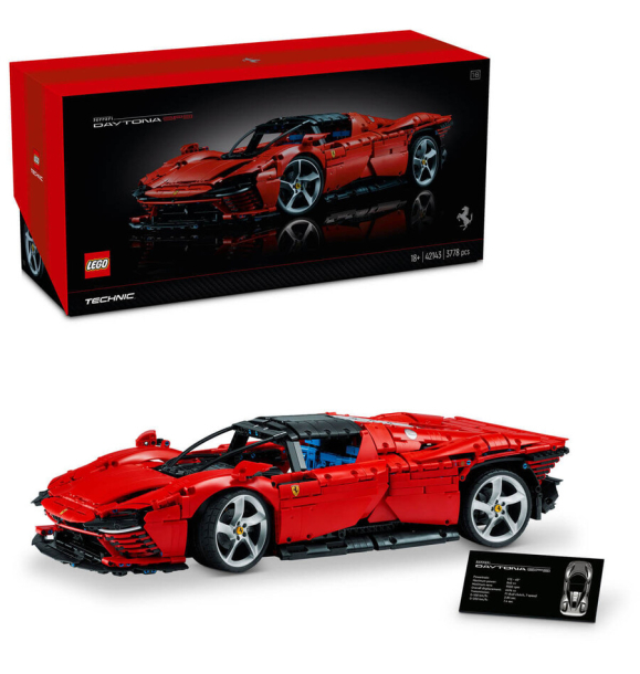 Конструктор LEGO Technic Ferrari Daytona SP3 42143 LEGO Technic 42143 | Sumka