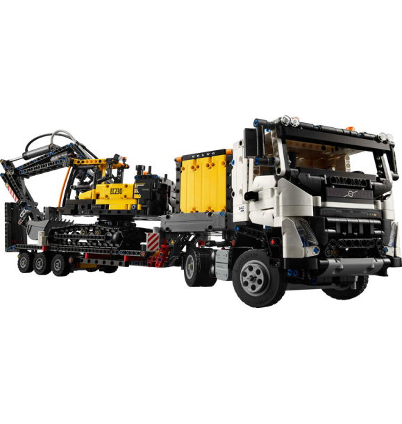 42175 LEGO® Technic Грузовик Volvo FMX и электрический экскаватор EC230 | Sumka