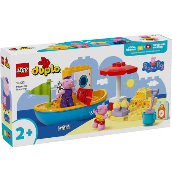 10432 LEGO® DUPLO «Путешествие на лодке со свинкой Пеппой» | Sumka