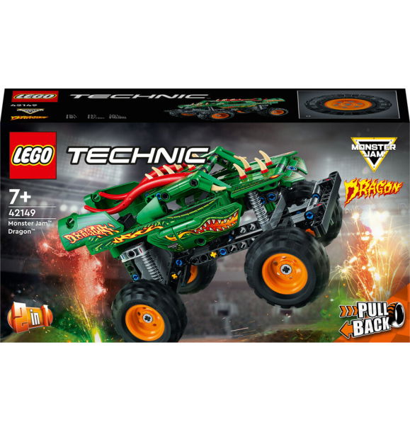 42149 LEGO® Technic Monster Jam™ Дракон™ | Sumka