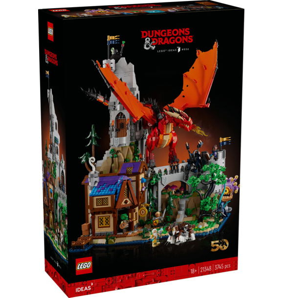 21348 LEGO® Ideas Dungeons & Dragons: История о красном драконе | Sumka