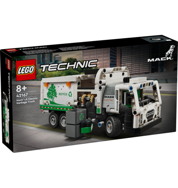 42167 Электрический мусоровоз Mack® LR LEGO® Technic LR | Sumka