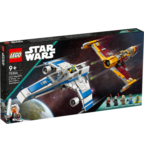 75364 LEGO® Star Wars™ E-Wing Новой Республики™ против звездного истребителя Шин Хати™ | Sumka