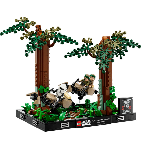 75353 Диорама LEGO® Star Wars™ Endor™ Speeder Chase | Sumka