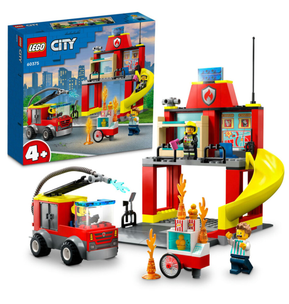 60375 Пожарная часть и пожарная машина LEGO® City | Sumka