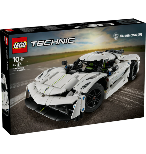 42184 LEGO® Technic Koenigsegg Jesko Absolut Белый гиперкар | Sumka