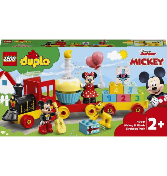 10941 LEGO® DUPLO® ǀ Disney «Микки и его друзья», поезд на день рождения Микки и Минни | Sumka