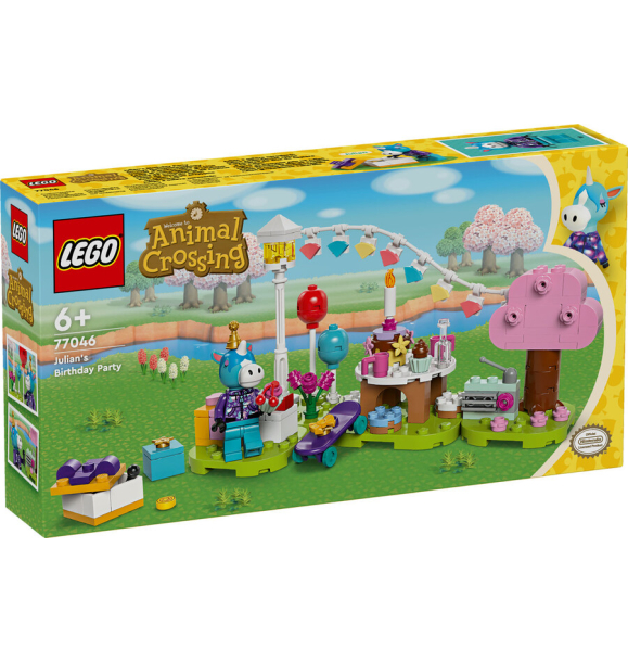 77046 LEGO® Animal Crossing, Джулиан, с днем рождения | Sumka