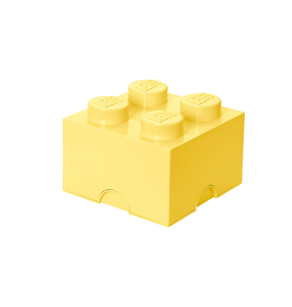 40031741 LEGO Storage Brick 4 — холодный желтый | Sumka