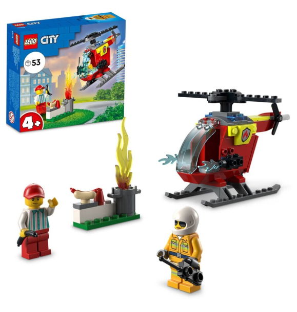 60318 Пожарный вертолет LEGO City | Sumka