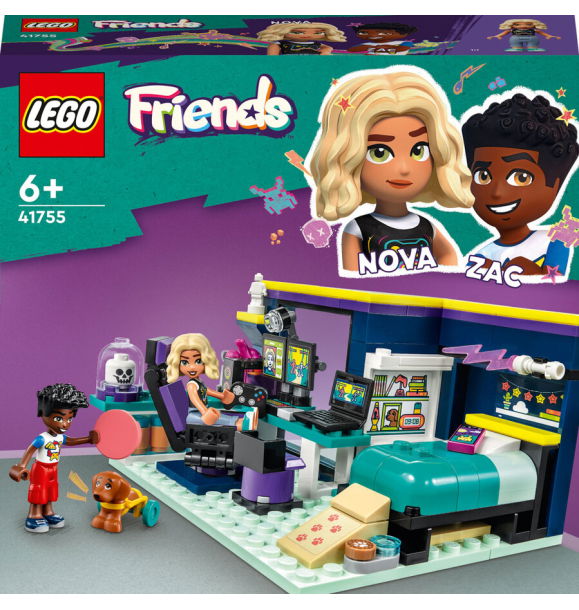 41755 LEGO® Friends Комната Новы | Sumka