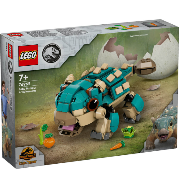 76962 LEGO® Jurassic World Малыш Бампи: Анкилозавр | Sumka