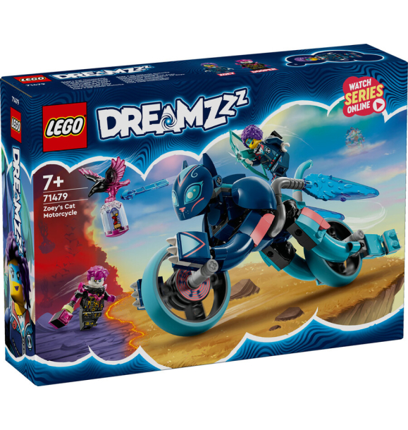 71479 LEGO® DREAMZzz Мотоцикл с котом Зои | Sumka