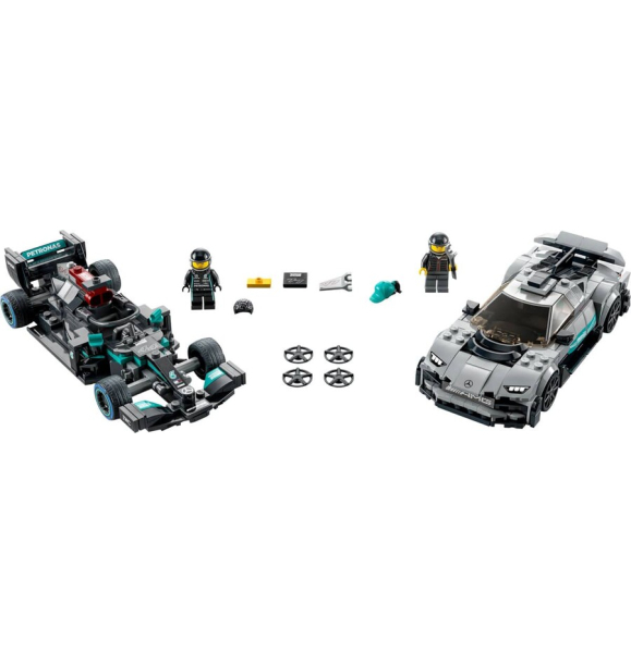 76909 LEGO® Speed Champions Mercedes-AMG F1 W12 E Performance и Mercedes-AMG Project One | Sumka