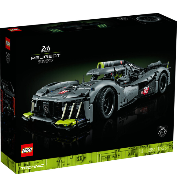 42156 LEGO® Technic Гибридный гиперкар PEUGEOT 9X8 «24 часа Ле-Мана» | Sumka