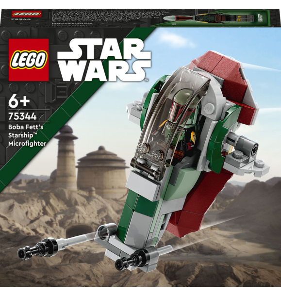 75344 LEGO® Star Wars™ «Микро-воин» Звездный корабль Бобы Фетта™ | Sumka